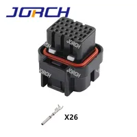 1 ชิ้น 26 ขา 5 หลุม AMP Super Seal Housing ปลั๊กตัวเชื่อมต่ออัตโนมัติชายและหญิงรวมขั้วต่อ 1473416 -1 1