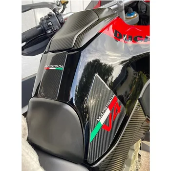 Per Ducati Multistrada V4 1100 Sport 1100 S 2021-2022 cuscinetti antiscivolo per ginocchiere adesivo per canotta laterale
