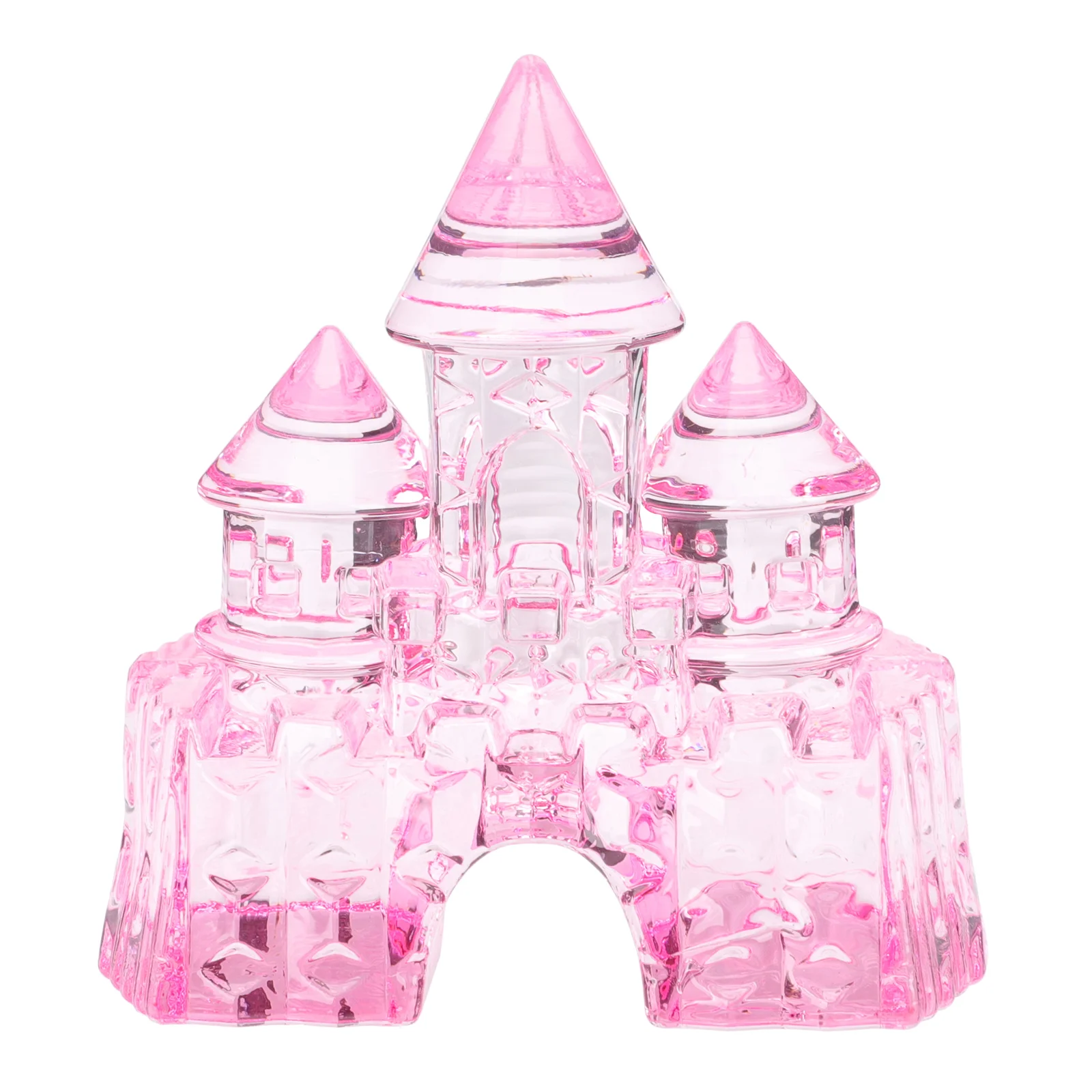 Crystal Castle Girls Birthday Gift Craft Bedroom Ornament Dining Decoration Decorative Adornment Acrylic crystal castle
