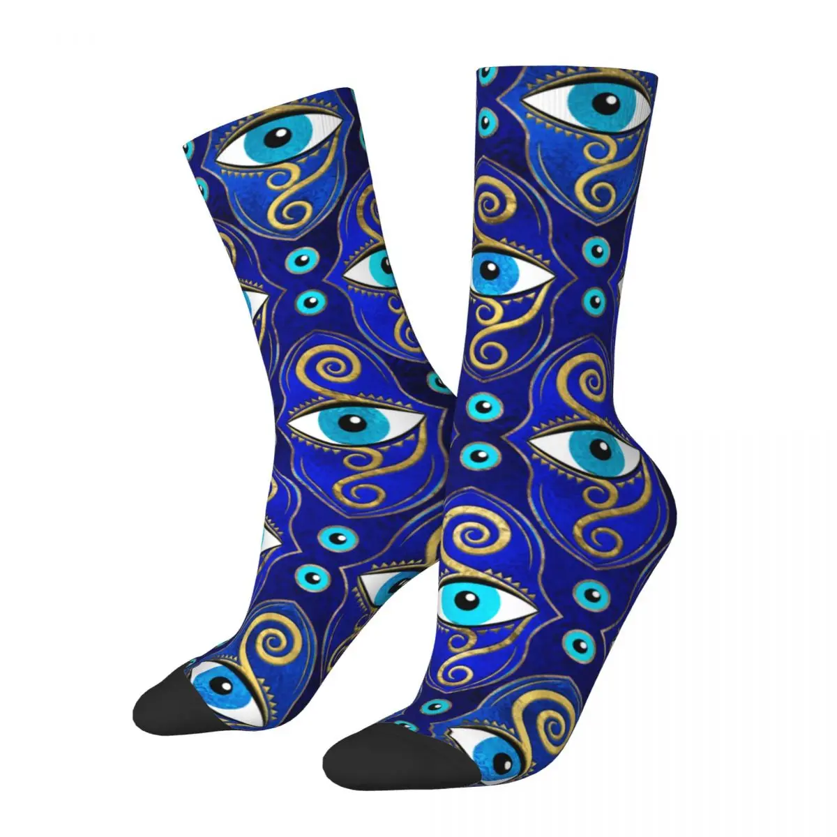

Happy Funny Men's Socks Casual Evil Eye Sock Sport Women Socks Spring Summer Autumn Winter