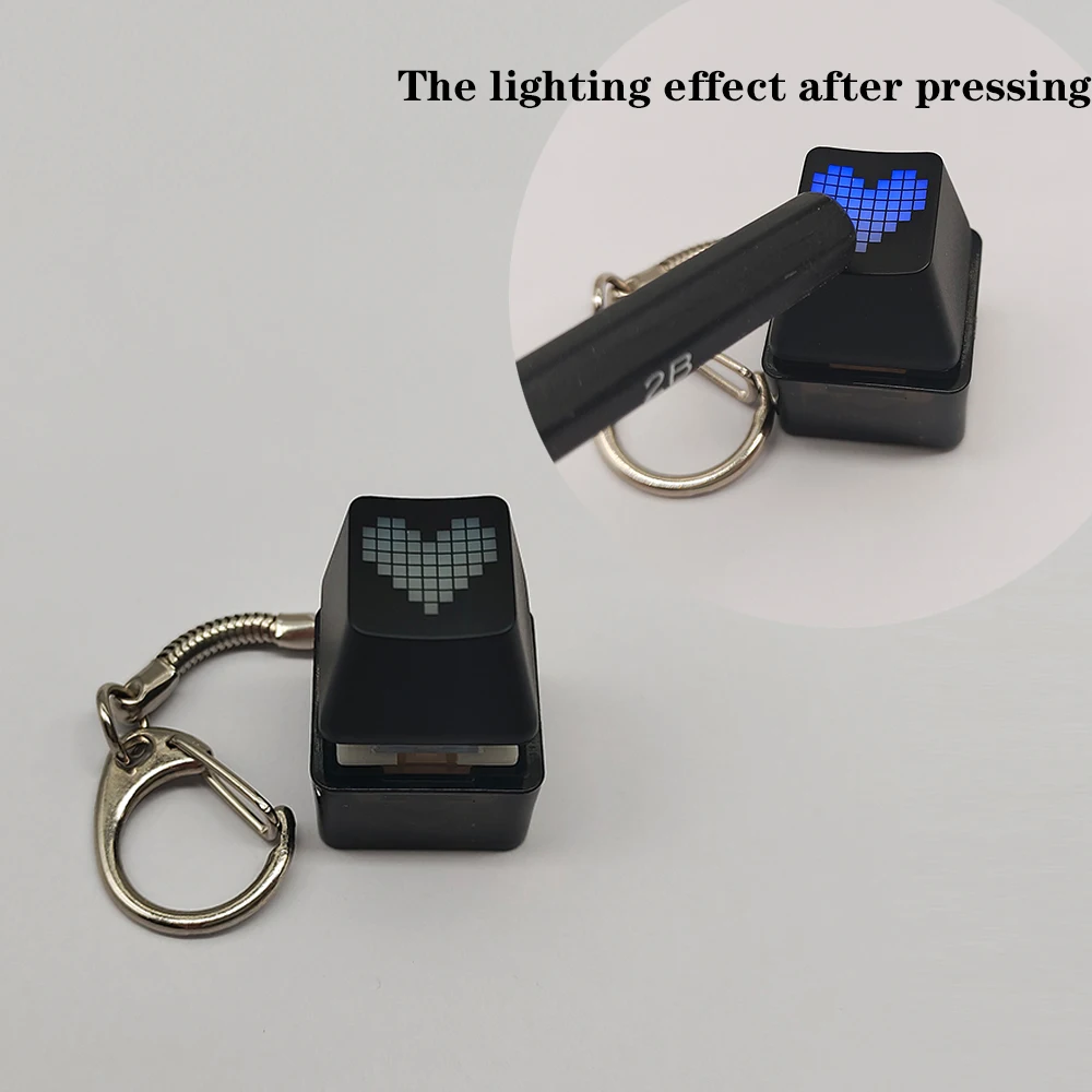 Juguete Fidget Con Teclado RGB Y Sonido – Llavero Portátil Con Luces LED Y 4 Botones – Ideal Para Aliviar El Estrés En Casa, Escuela U Oficina