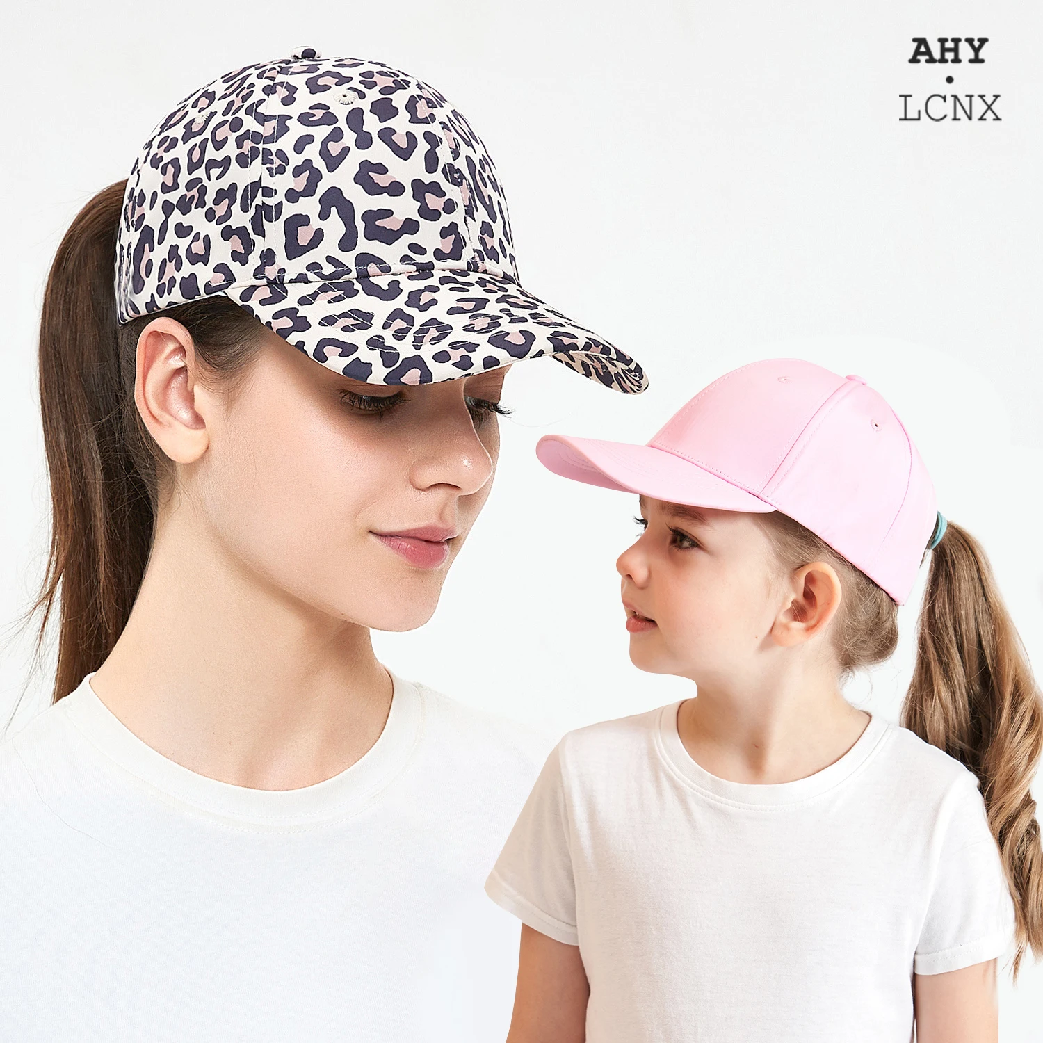 NewOutdoorMotherKidsBaseballCapSportVisorsHatsSolidAdjustable