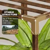 Plant Stand with Grow Light,  63" Plant Rack Holder Flower Stand, Plant Display Boho Decor, 13 Tier Large Outdoor Plant Shelf 3