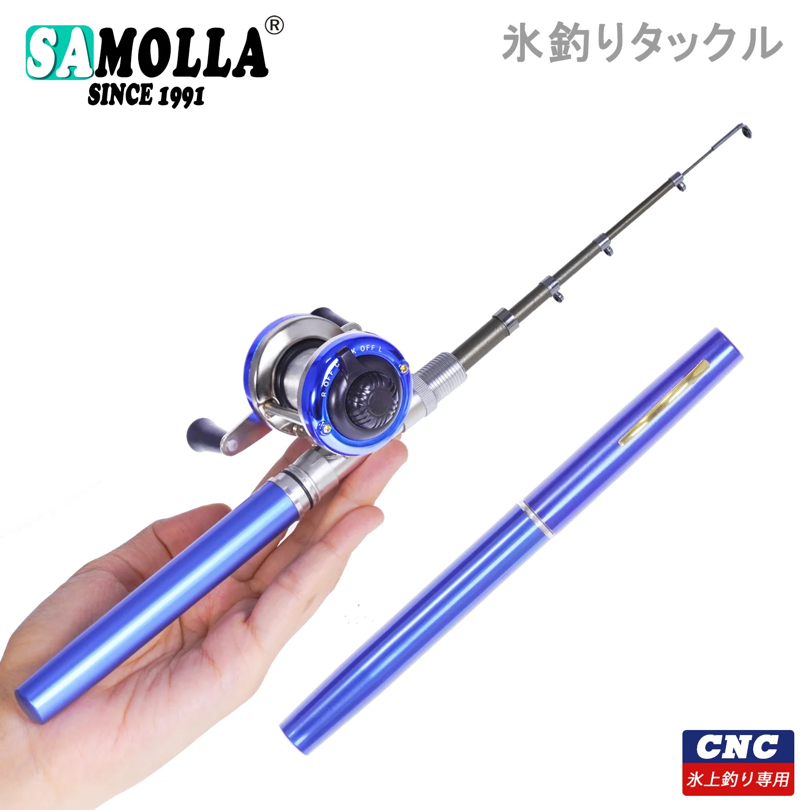 Telescopic Mini Fishing Rod And Trolling Reel Combo Set Pen Pole With Reel  Wheel Shape Folded Winter Boat Ice Fishing