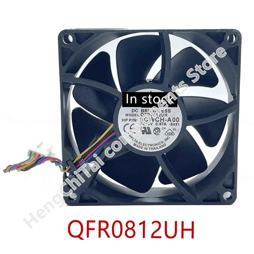 

Original 100% working QFR0812UH 9CWCH-A00 12V 0.87A 8CM 4 wire PWM cooling fans speed control