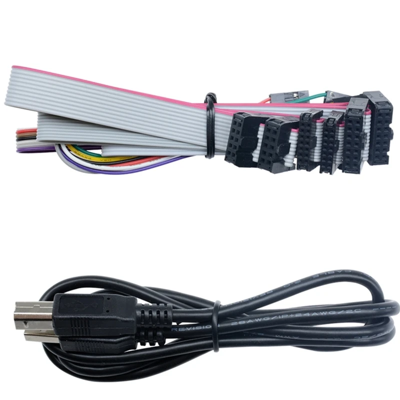 Mini Plataforma Cabo Suporte Usb Todo o Dispositivo Xilinx com Adaptador Jtag & Cabos de Conexão para Programador Fpga Cpld Dlc9lp - Imagem 5