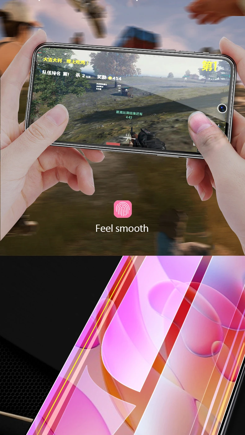 5Pcs HD Gehärtetem Glas Für Xiaomi Redmi 13C 12C 10C 10A 9A 9C Screen Protector Für Redmi Hinweis 9 10 11 12 13 Pro 11S 10S 9S Glas – Detail 9