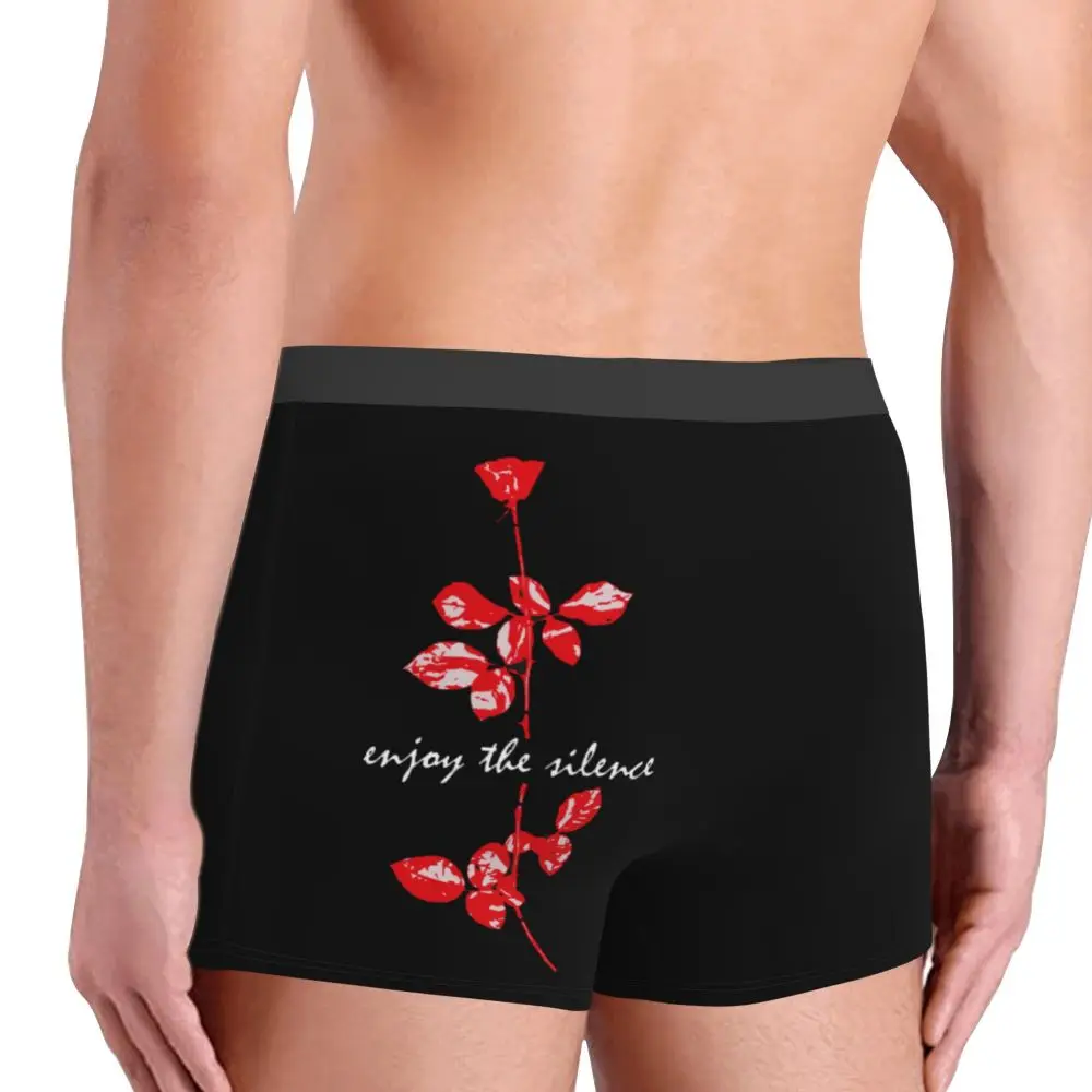 Custom Electronic Rock Depeche Cool Mode Boxers Shorts Men Briefs Underwear Cool Underpants