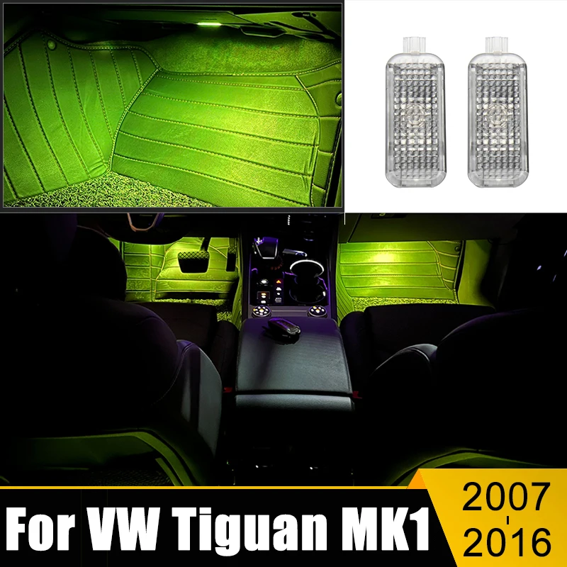 

Car Footwell Lamp Atmosphere Light For Volkswagen VW Tiguan MK1 5N 2007 2008 2009 2010 2011 2012 2013 2014 2015 2016 Accessories