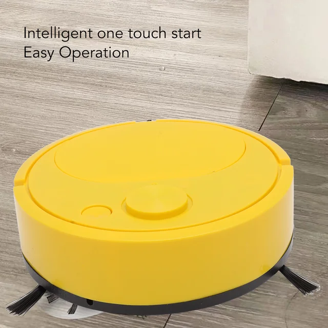 Robot Vacuum Cleaner Multifunctional USB Charging Mini Smart Mopping Sweeping Robot Cleaner For Wooden Flooring Tile Carpet 4