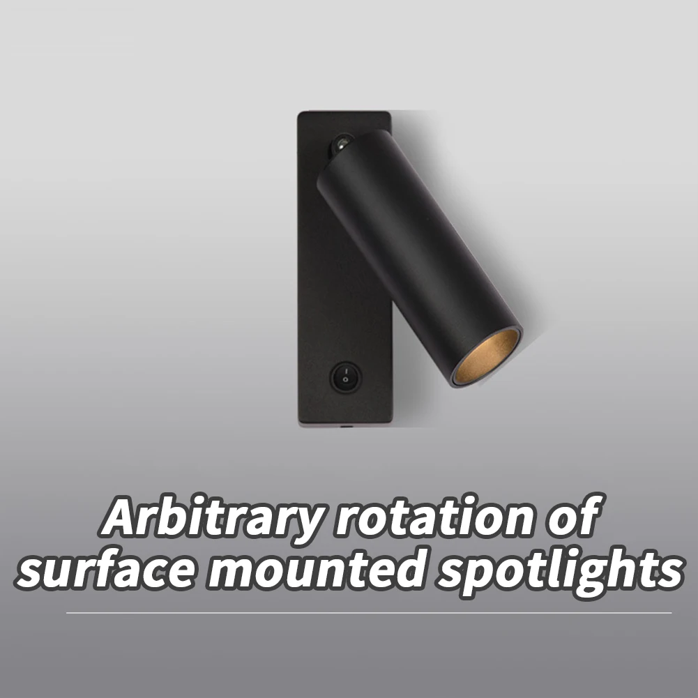 3W Led Wall Light Backlight Modern Folding Horizontal 350&deg; Vertical Rotation 90&deg; Wall Lamp Hotel Bedroom Bedside Study Reading led reading light wall light led wall lamp led light