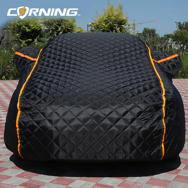 

Anti Haile Car Cover Anti-hail Protector Exterior Awning Windshield Sunshield Waterproof Cover Outdoor Cotton Thickened Sunshade