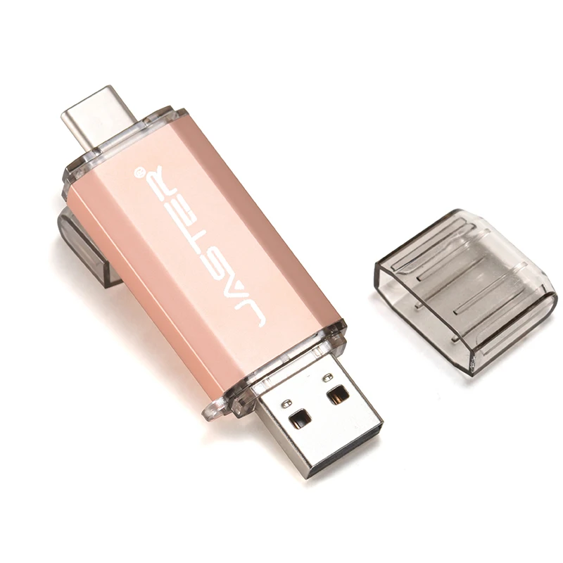 500gb usb stick JASTER TYPE-C Smart Phone USB Flash Drives Metal Pen Drive Golden Hight speed Memory Stick Business U disk 16GB 32GB 64GB 128GB 16gb usb flash drive USB Flash Drives