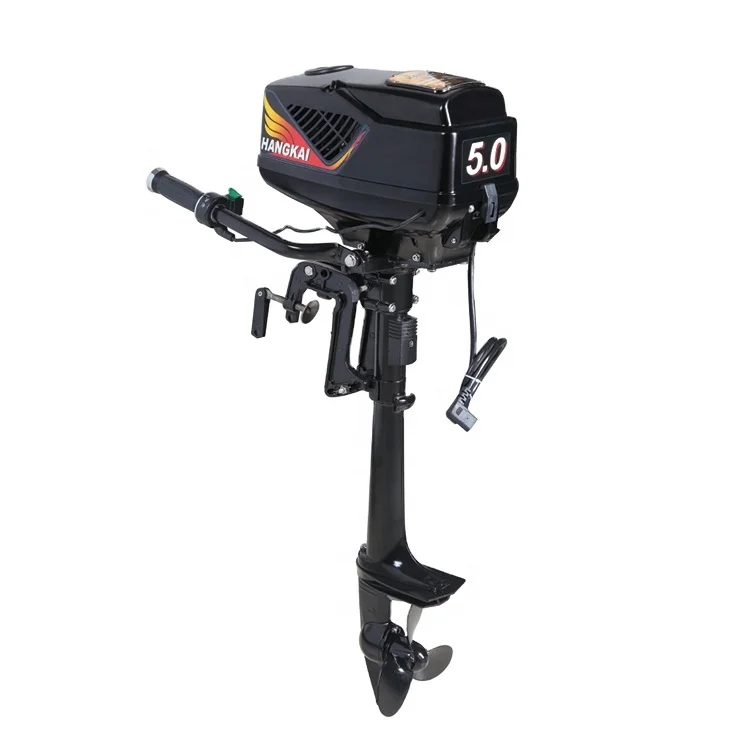 

New Popular HANGKAI 5HP Brushless 48V DC Electric Outboard Motor Boat Engines