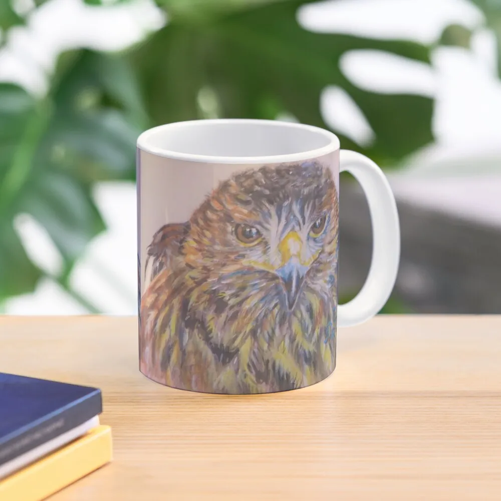 

Young Harris Hawk Coffee Mug Aesthetic Cups Pottery Cups Custom Cups Breakfast Mug