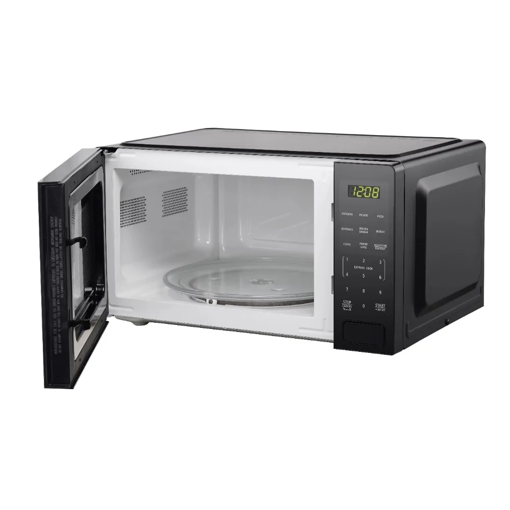 1.1 Cu ft Countertop Microwave Oven, 1000 Watts, Black, New 2
