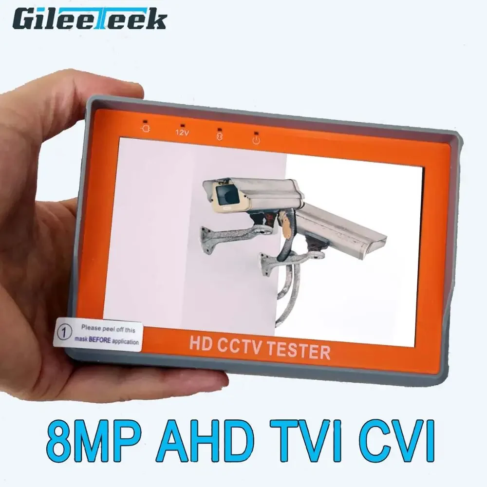 IV5  5 inch 8MP 1080P Analog CVBS AHD TVI CVI 4 in1 CCTV Camera Tester Monitor PTZ controller NET Cable Audio Test CCTV Teste x7 cctv teste 4k camera 7inch touch screen test via mainstream analog ip ahd cvi tvi sdi 6 in 1 multifunction cctv tester