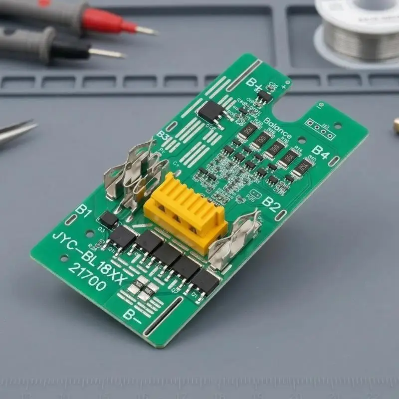 1PC BMS PCBA per batteria agli ioni di litio da 18V, scheda di circuito per bilanciamento e ricarica, compatibile con pacchi batterie agli ioni di litio BL1830 BL1860 BL1890 - immagine 6