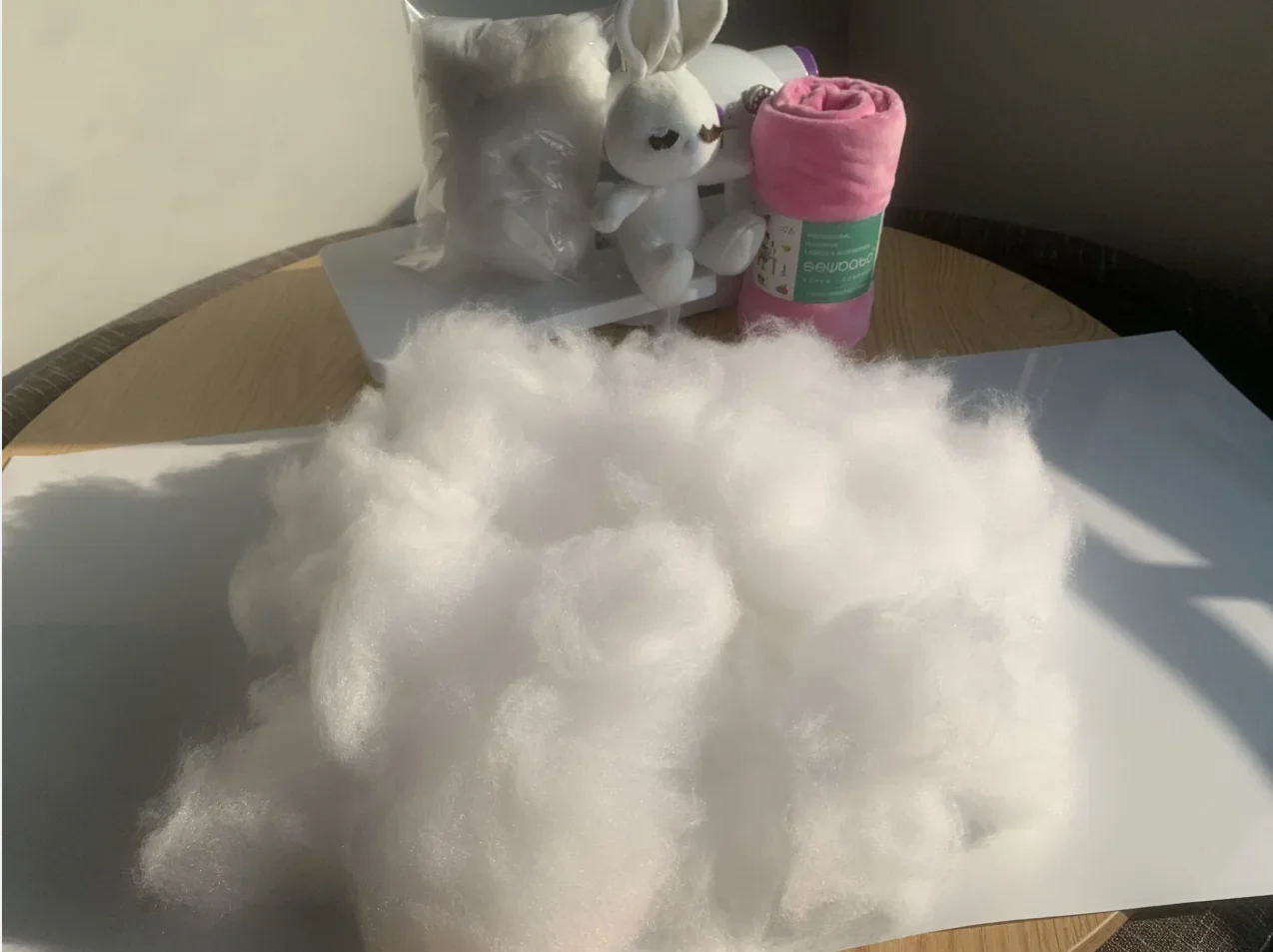 Newest Super Soft Mochi Polyester Fiberfilling For Pillow Stuffed Doll Filling Material Toys PP Cotton DIY Handmade