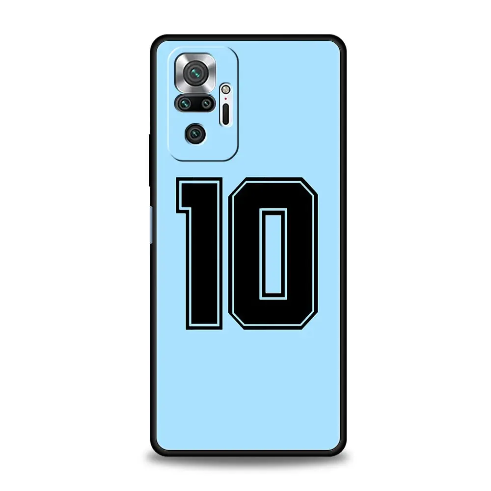 Чехол для телефона с флагом Аргентины Soccer 10 для Xiaomi Redmi Note 13 12 11 10 Pro 9S 9 8 7 9T 8T 9C 9A 8A 11T 5G 10S K50 игровой чехол (art.: 3920bfabb7581) - 3920bfabb7581