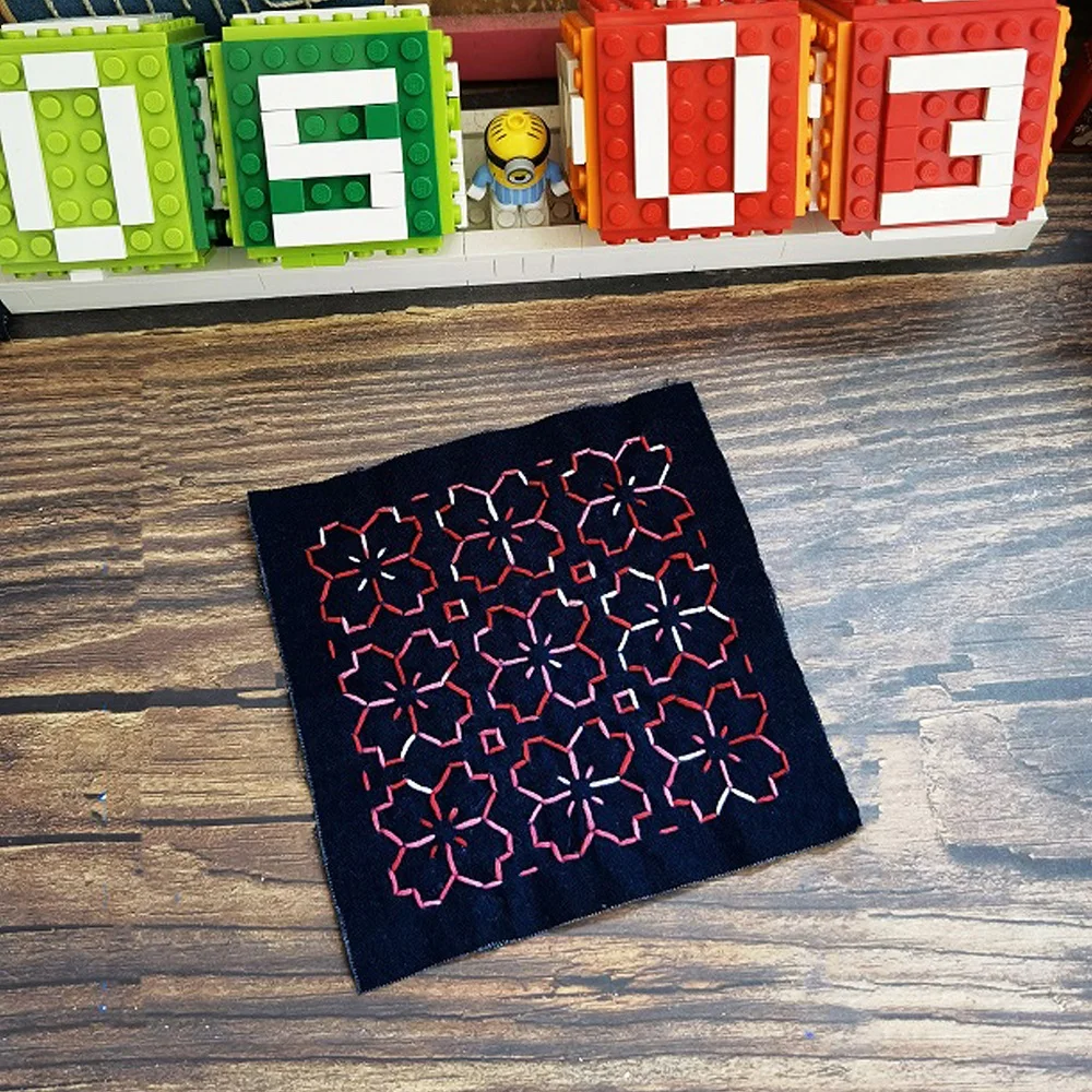 Sashiko Stencil Sashiko embroidery pattern Quilt stitch mold 2 pattern options Geometric patterns