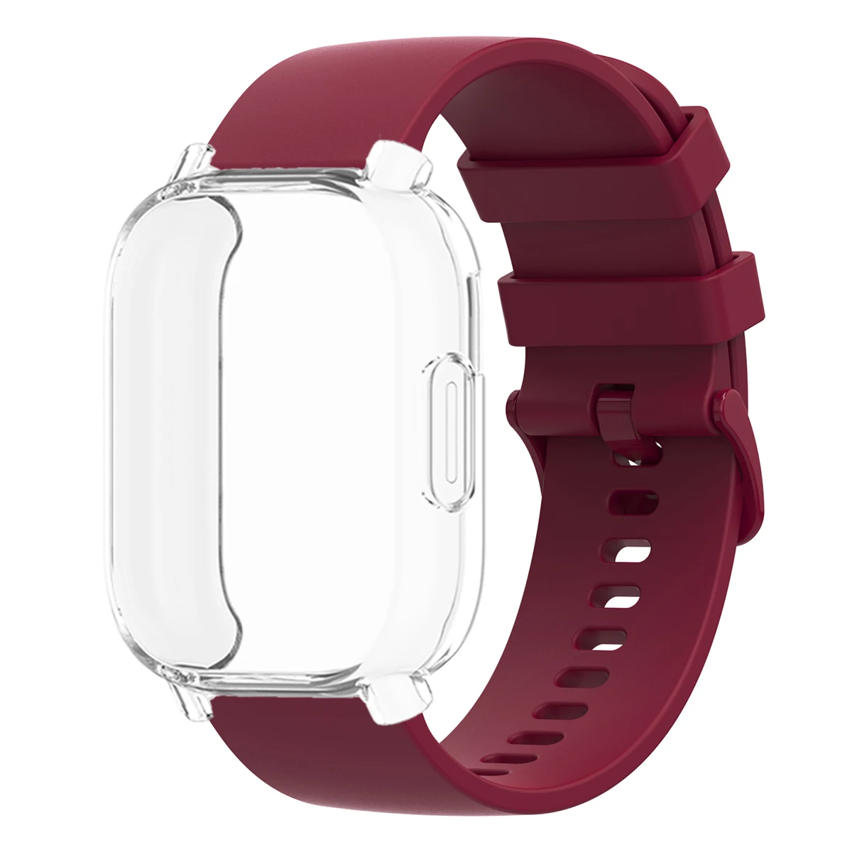 Silicone Strap with Protective Case