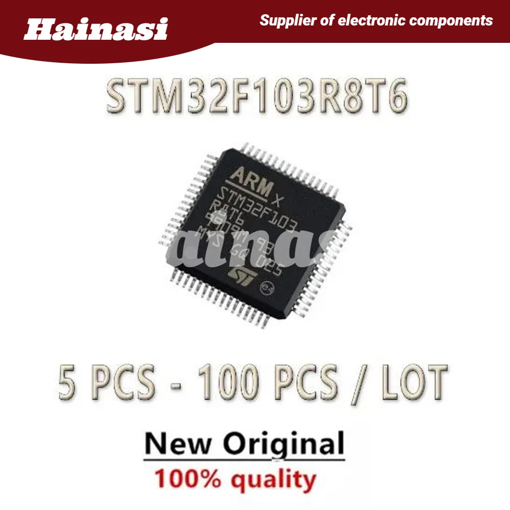 

STM32F103R8T6 STM32F103R8 STM32F103 STM32F STM32 STM IC MCU Chip LQFP-64