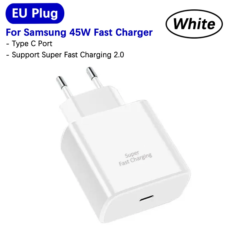 ตัวเลือกสินค้า อะแดปเตอร์ชาร์จเร็ว 45W Super Fast Charger สำหรับมือถือหลายรุ่น