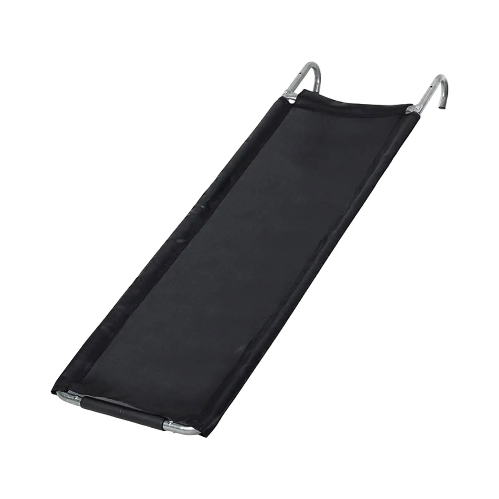 Trampoline Slide Kids Slide with Hooks Easy to Assemble Wide Step Ladder for Kids Trampoline Accessories Tube Pipe Slide Down