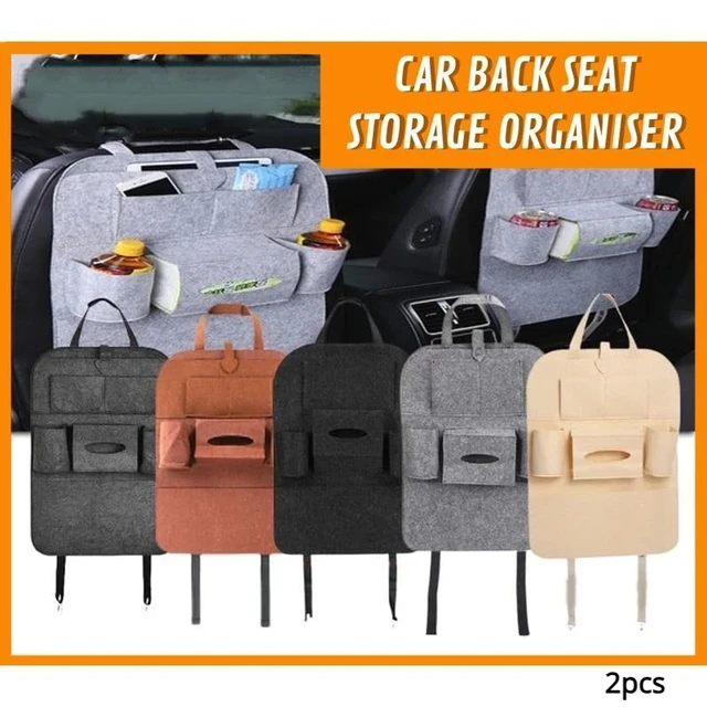 Premium Car Seat Back Organiser Multi Pocket Storage Bag Organizer Holder  Travel