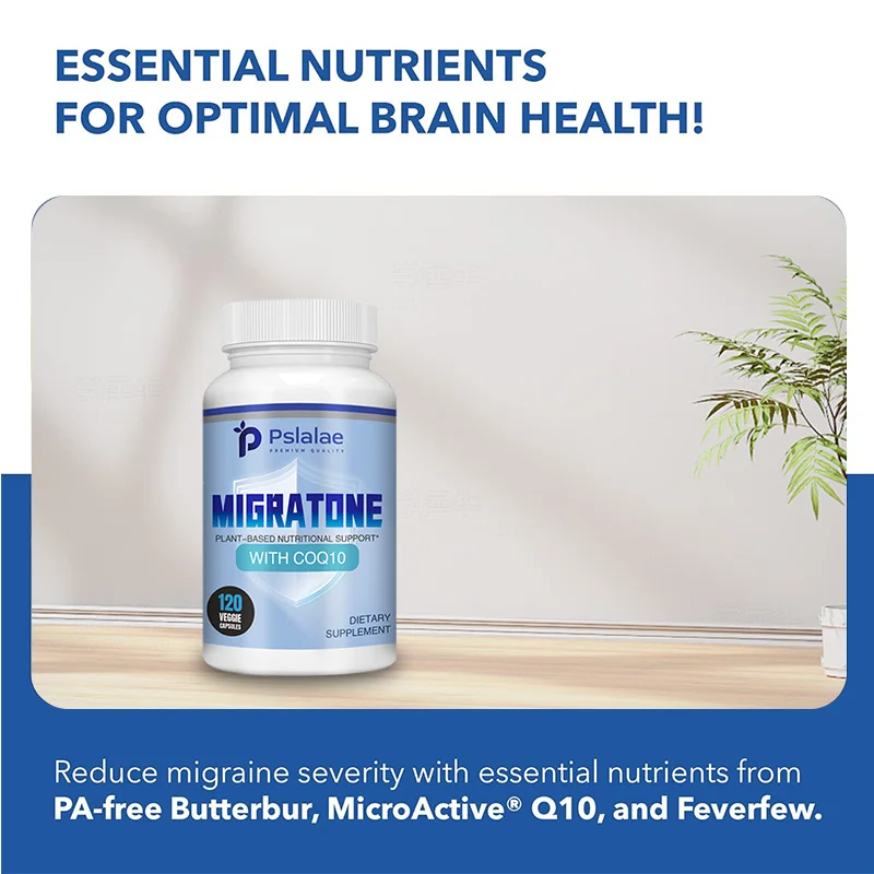 Migraine Relief Capsules Migratone Capsules Relieve Migraine Headaches Supports Brain Function