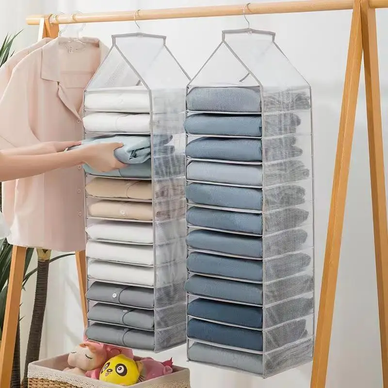 Wardrobe Hanging Storage Bag Large Capacity