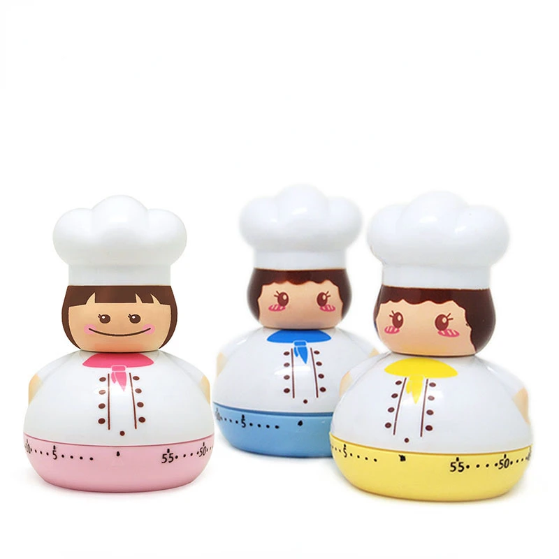 

Cartoon Kitchen Timer Cartoon Figure 55 Minutes Egg Timer For Oven Mixer Mini Kids Adults 55-Minute Dial Timer Clock For