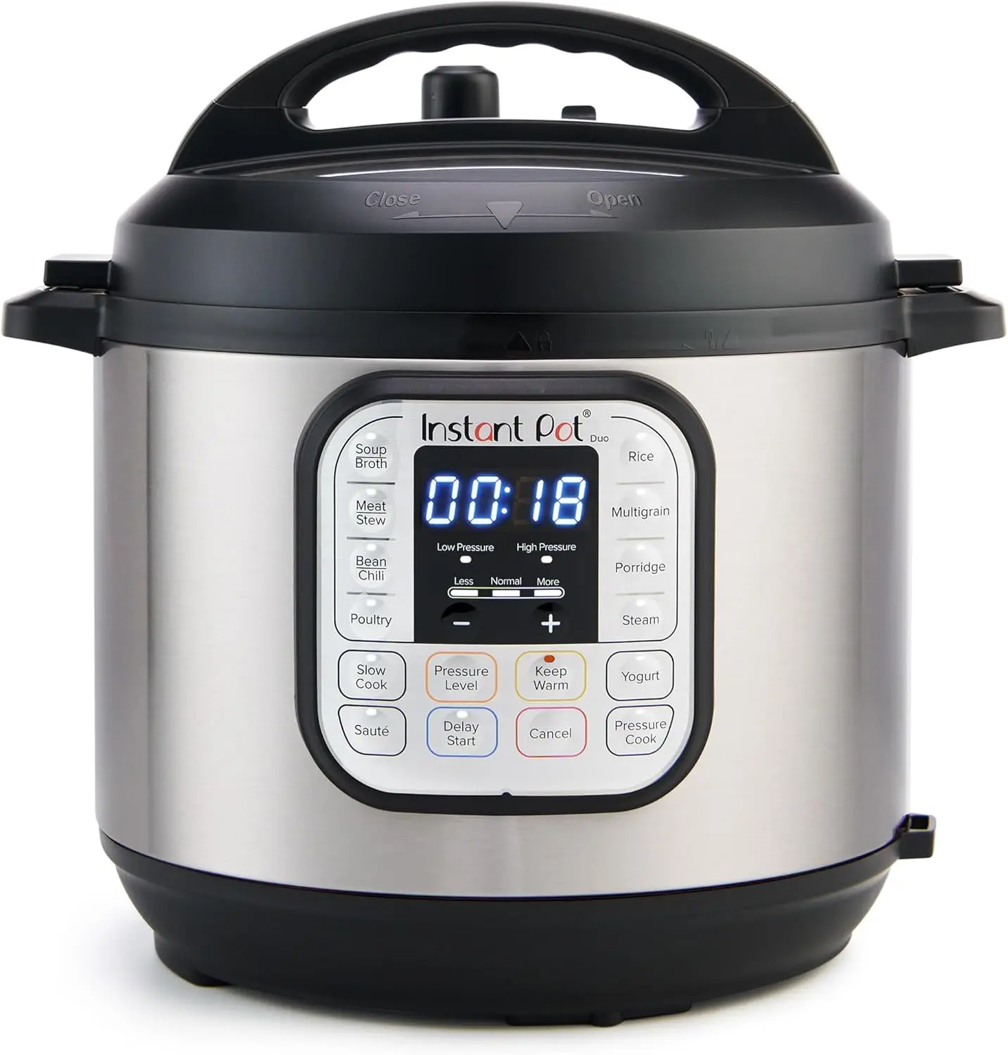 7-in-1 Electric Pressure Cooker with Slow Cook, Rice, Steam, Sauté, Yogurt Functions, App Recipes Included