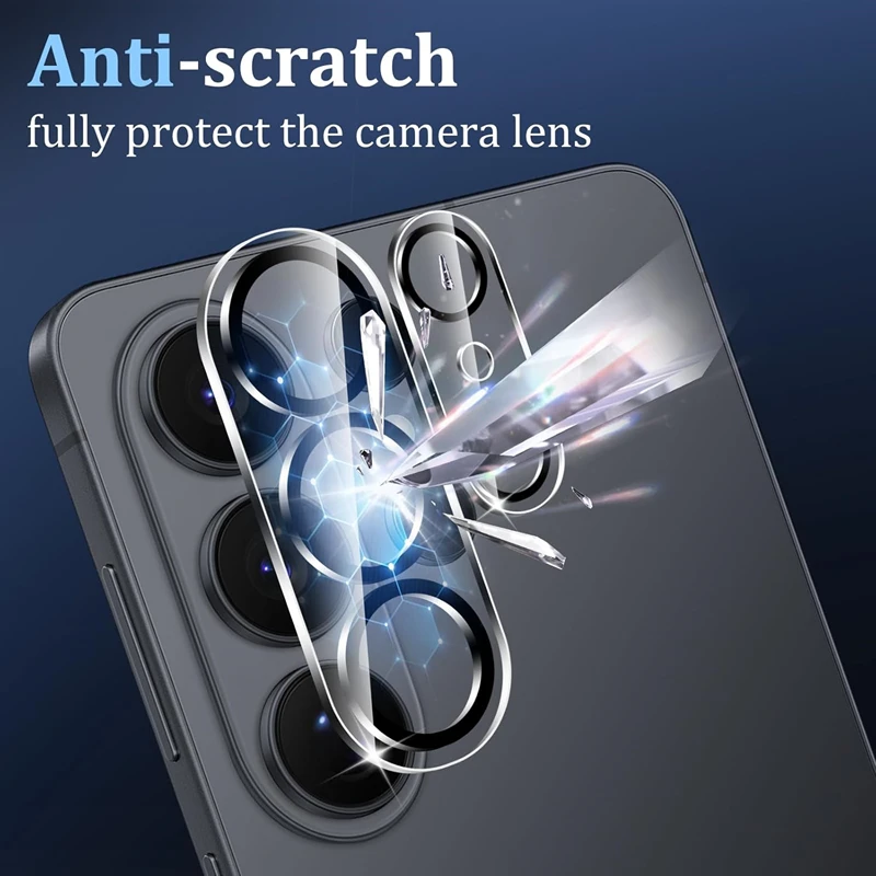 HD Anti-Scratch Tempered Glass Camera Protective Cover (1-5 Pack)