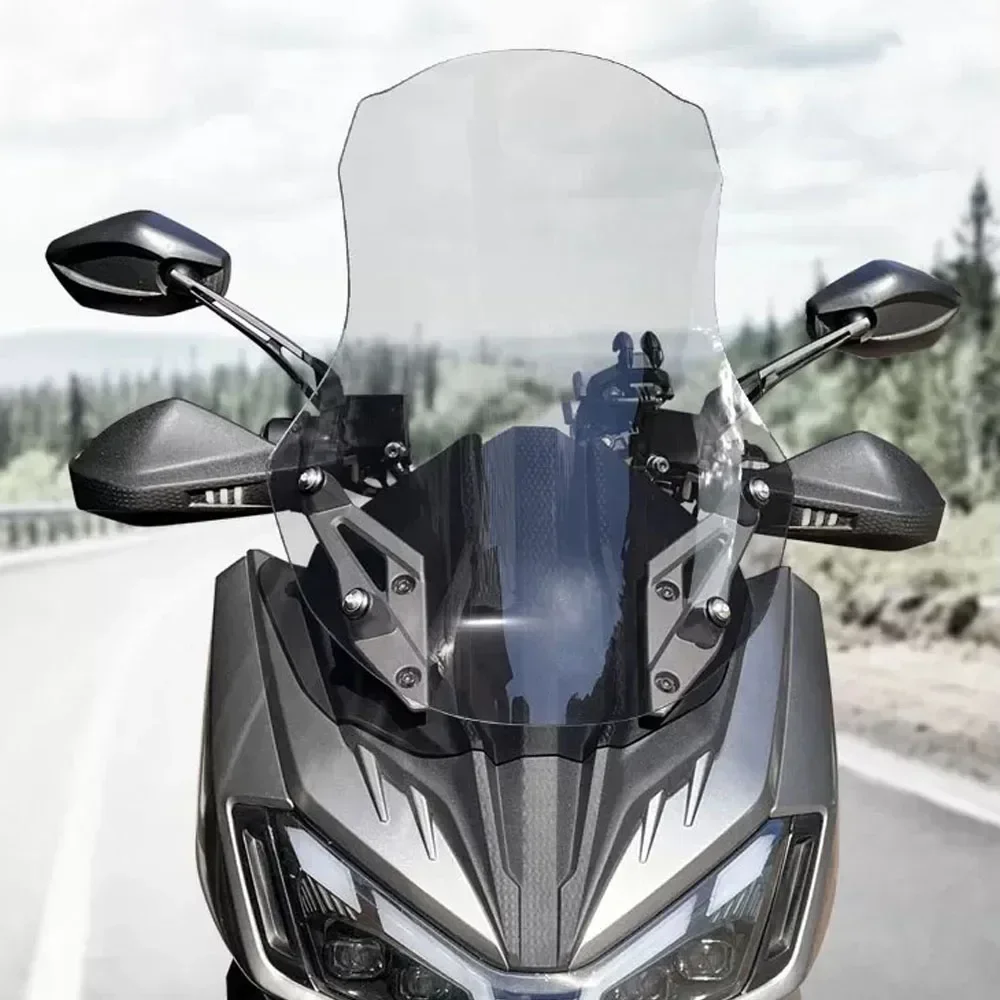 FIT SYM ADX 300 300ADX ADX300 ADX 300 Front Windshield Modification Heightened Thickened Windshield motorcycle windshield