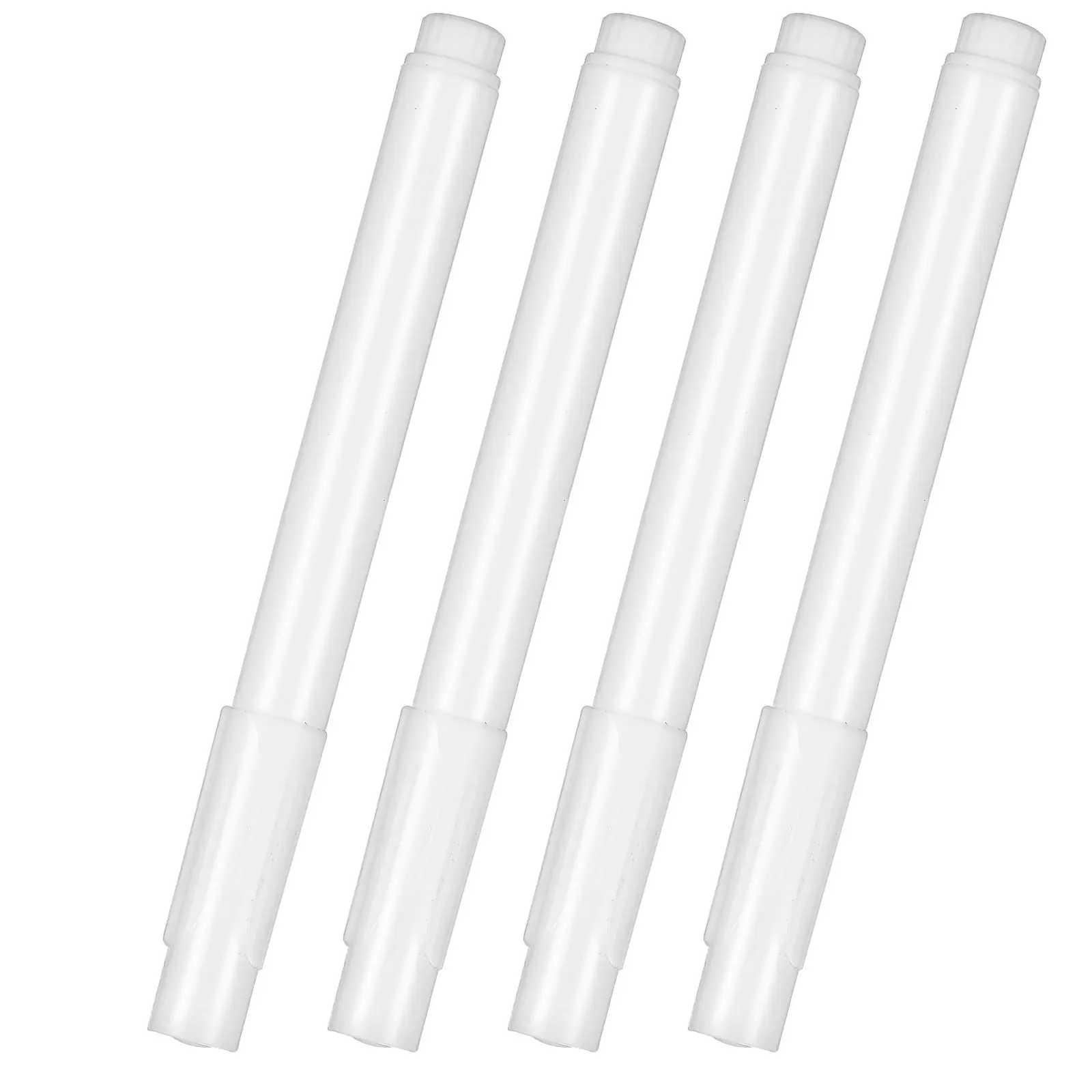 4Pcs 액체 분필 펜 유리 칠판 거울 용 흰색 세척 가능 지울 수있는 창 마커 종이 플라스틱 표면 크리 에이 티브 아트