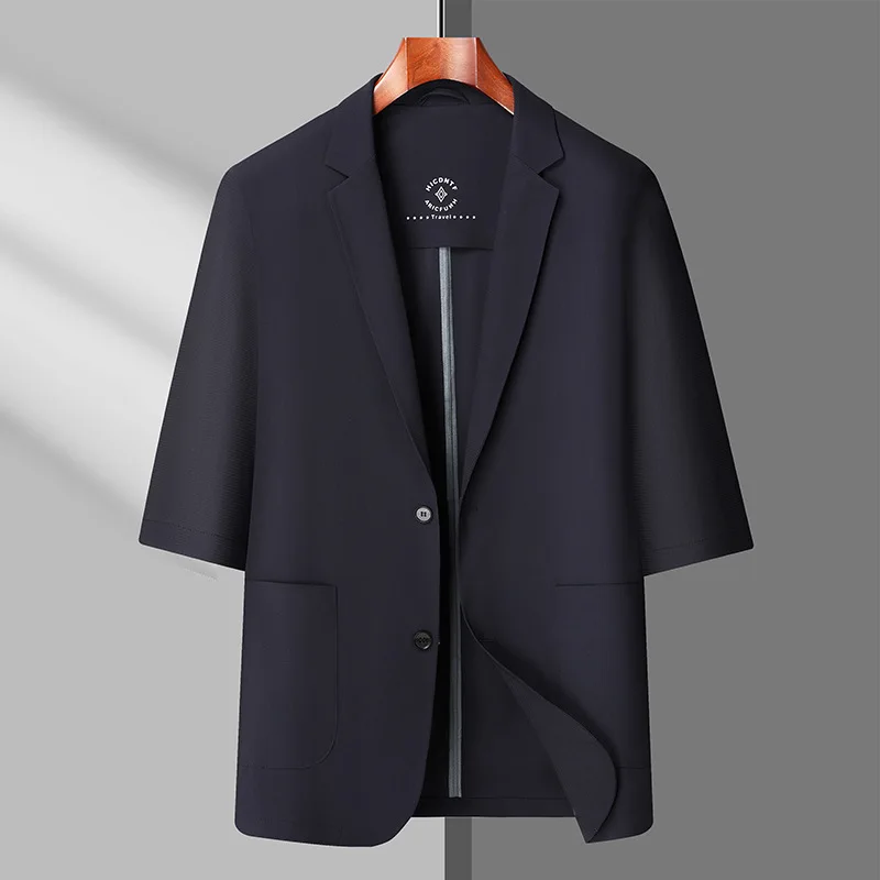 

2863-шерстяной повседневный костюм ручной работы, двустороннее кашемировое пальто для молодых мужчин, теплый плотный повседневный костюм
