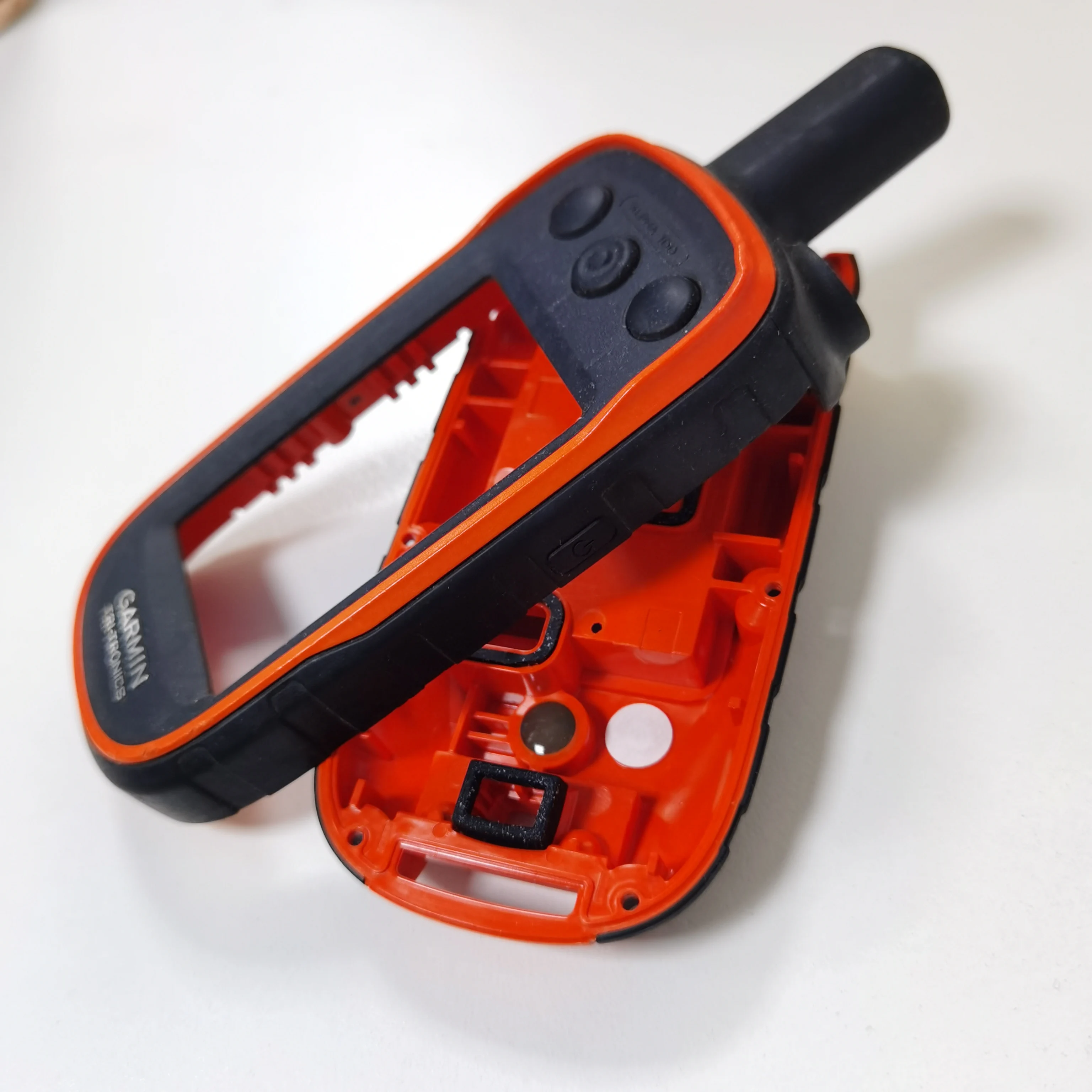 Habitação Shell para Garmin Alpha 100 Tampa Frontal Tampa Traseira Substituição Portátil do Reparo do Gps