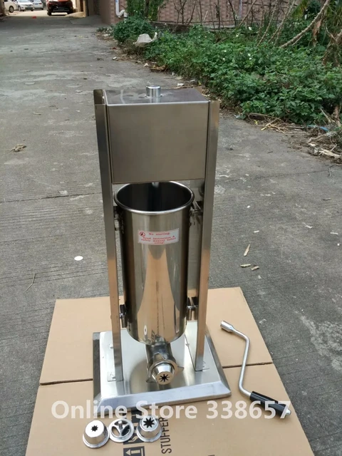 stainless steel 3L Manual maquina para hacer churro Churros Maker Machine  Churros Machine - AliExpress