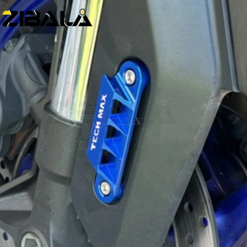 Front Axle Copper Plate Decorative Cover for Yamaha TMAX - Premium Motorcycle Accessory