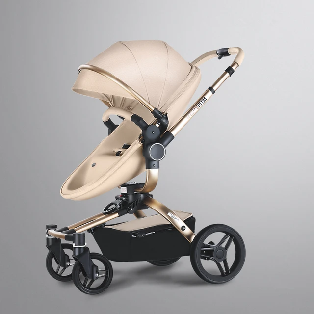 Aulon High Landscape Baby Stroller 3 In 