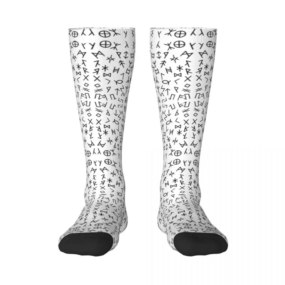 

God Of War Runes 16 Color contrast socks Hyundai Compression Socks Casual Novelty Adult Stockings