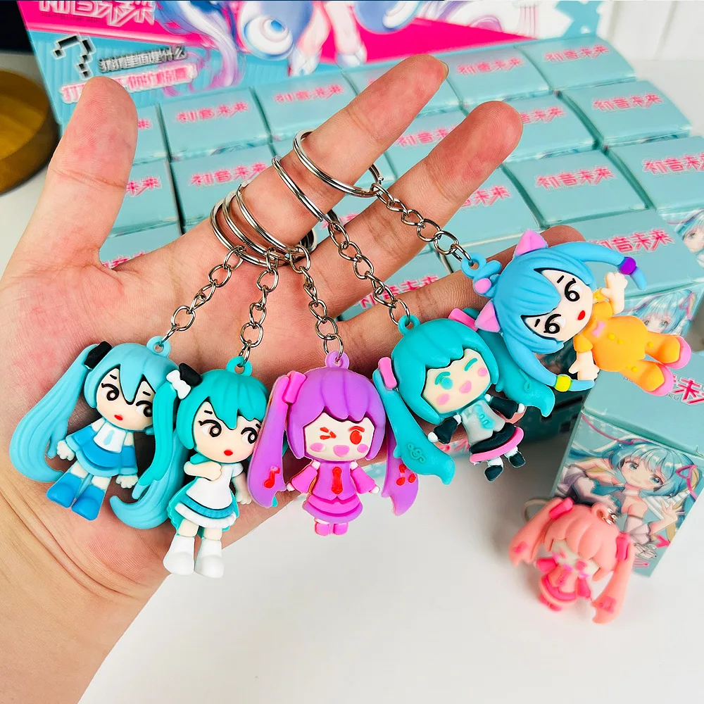初音ミクキーホルダー,ブラインドボックスペンダント,子供の