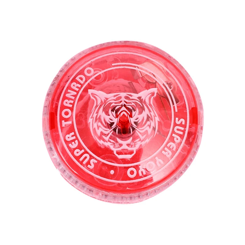1Pcs Fun Kids Interesting Plastic Ball LED Luminous High Speed Yoyo Colorful Flash Toys Children Favorite Childhood Game Gifts Yoyo Ball
