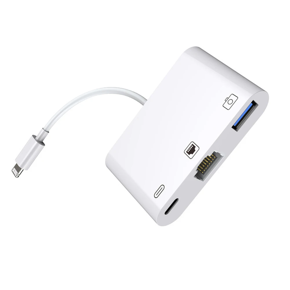 Lightning To Network Card Rj45 Adapter For iPhone 14 13/12/11 pro Max