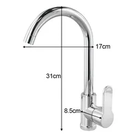 Kitchen Faucet Two Function Single Handle Pull Out Mixer Hot And Cold Mixer Water Tap Deck Mounted Bathroom Faucet 6