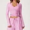 Women Yoga Shirts Crop Top Long Sleeves T-Shirt for Women Yoga Sports Fitness Gym Clothes Push Up Workout Tops Athletic Wear