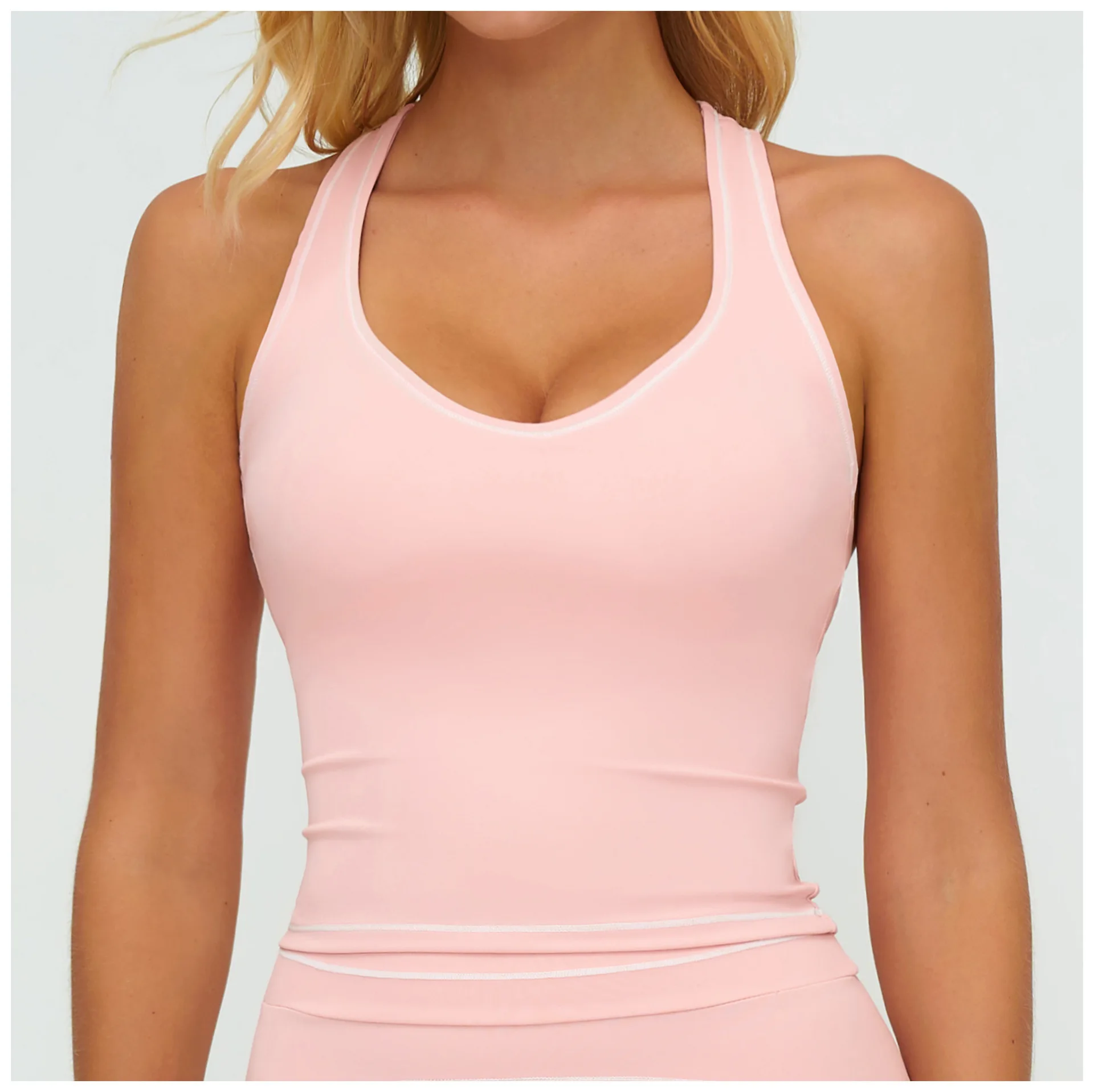 Débardeur Sport Femme avec Soutien-Gorge Intégré