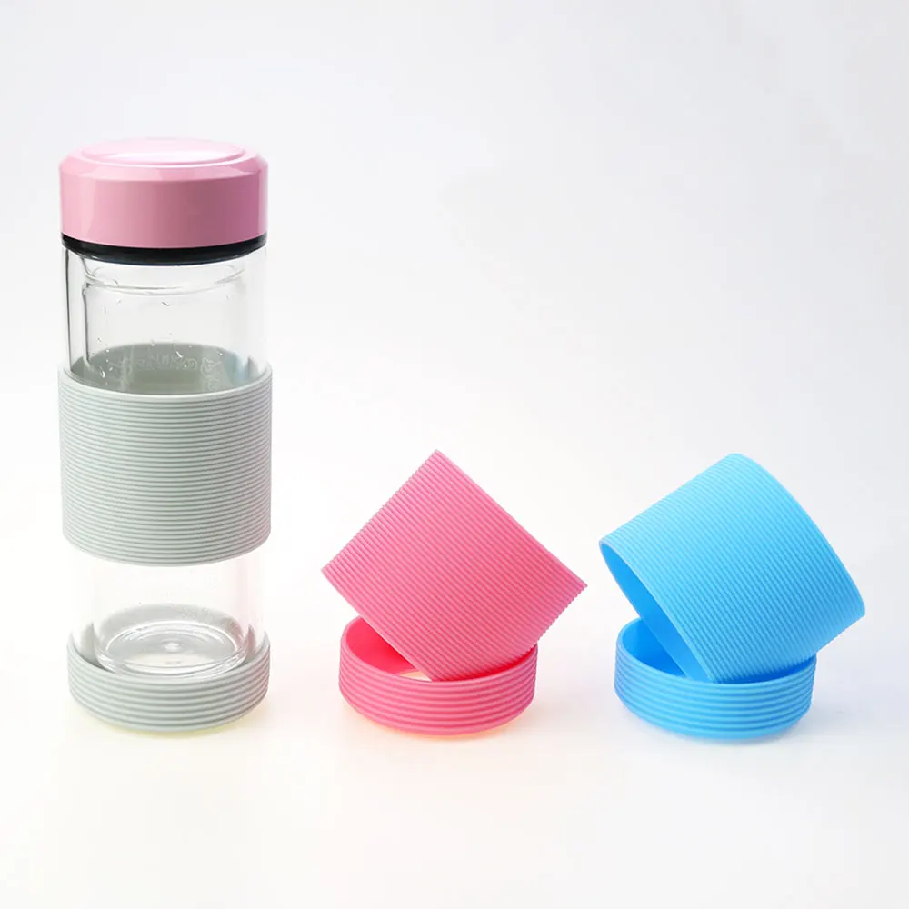 Silicone Water Bottle Protective Cover  Glass Water Bottle Silicone Cover  - 20cm - Aliexpress